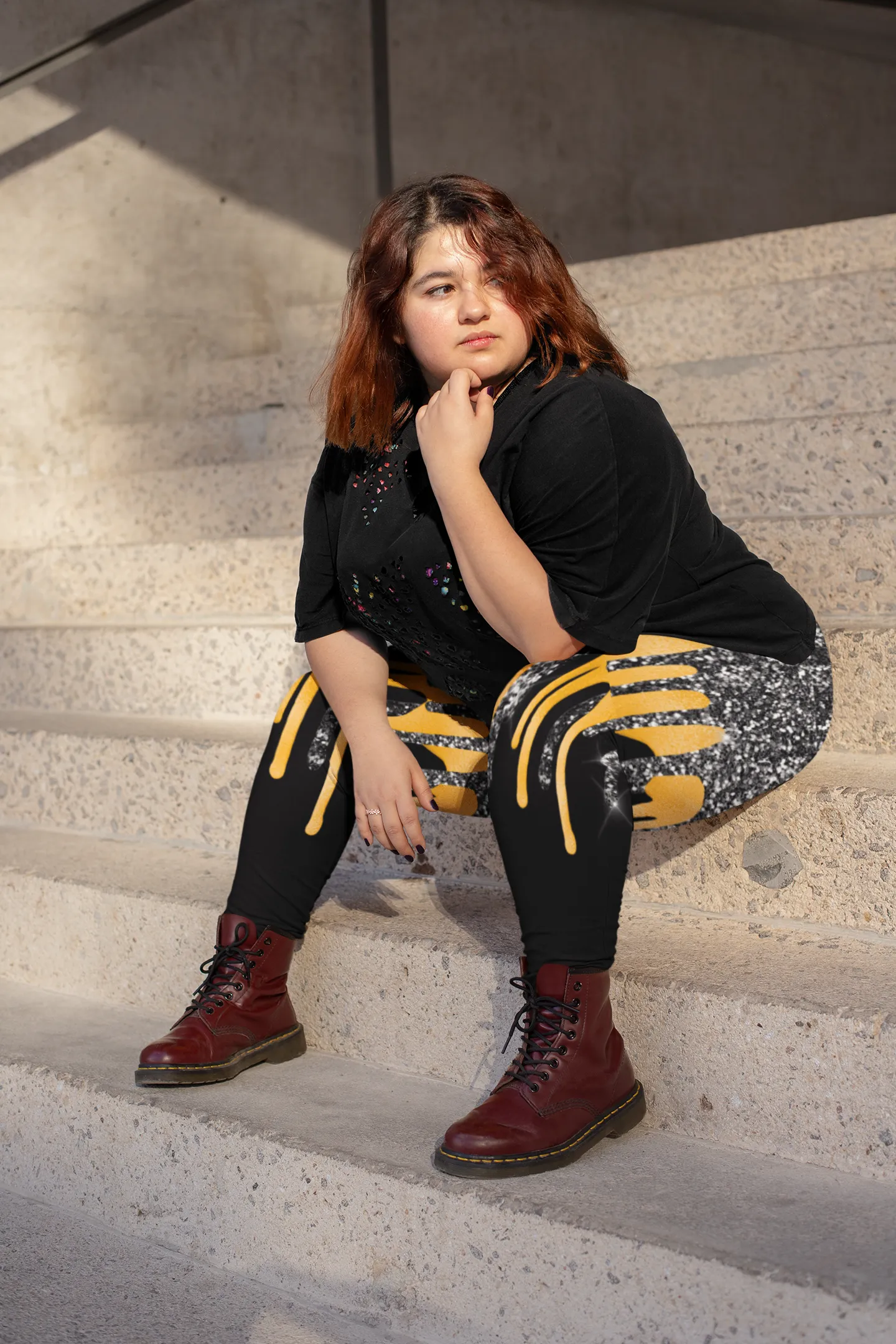 Halloween Drips (Exclusive) - High-quality Handcrafted Vibrant Leggings