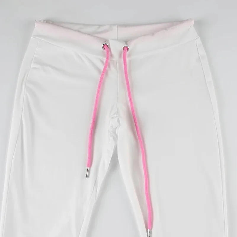 Halter Top and Flared Leggings Set for Summer Vibes