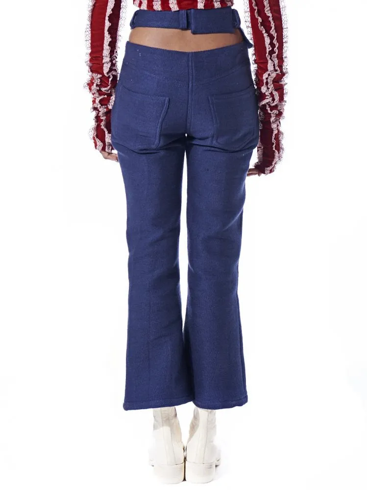 Hand Woven Detached Jeans (HAND WOVEN JEANS BLUE)