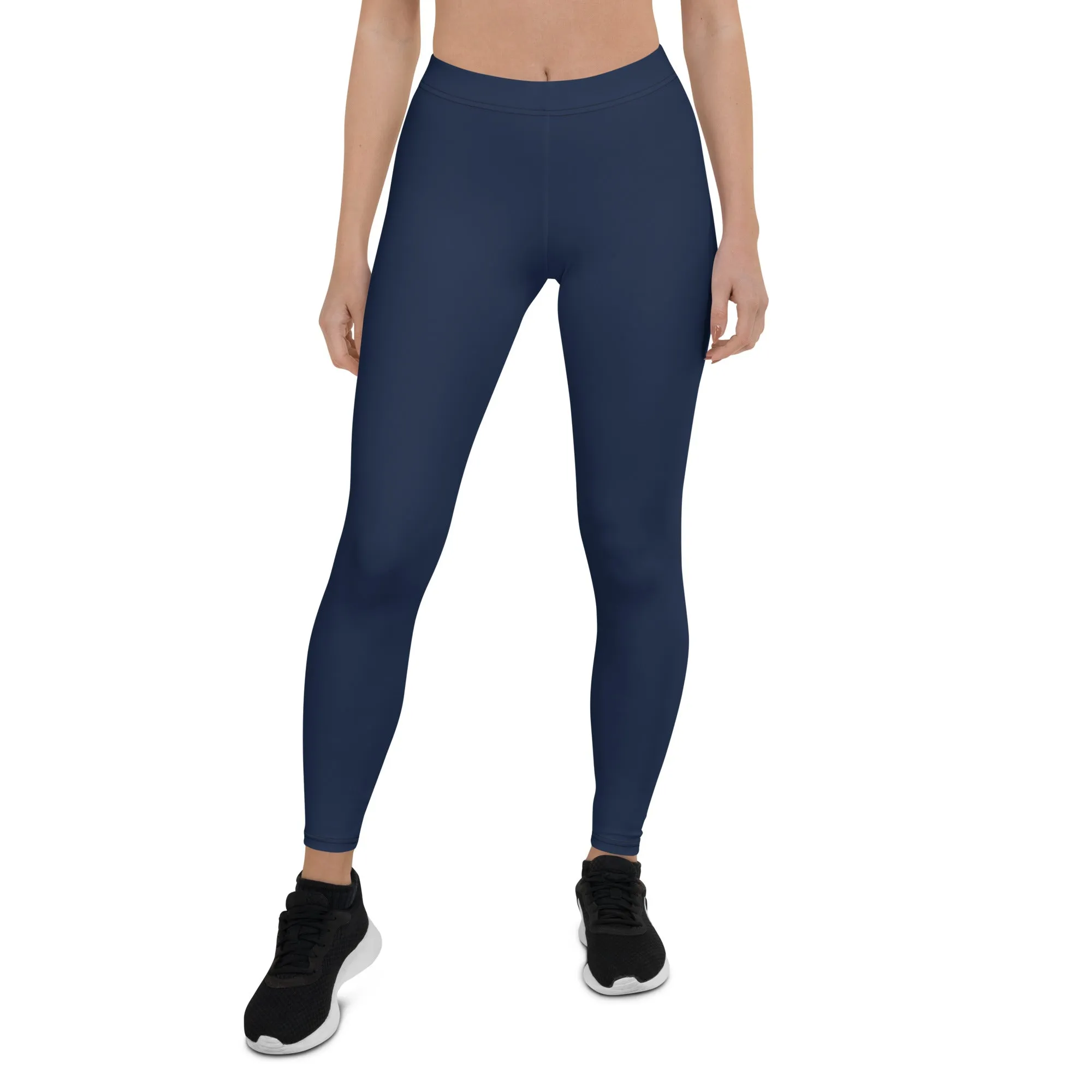Humble Sportswear™ Navy Blue Spandex Leggings