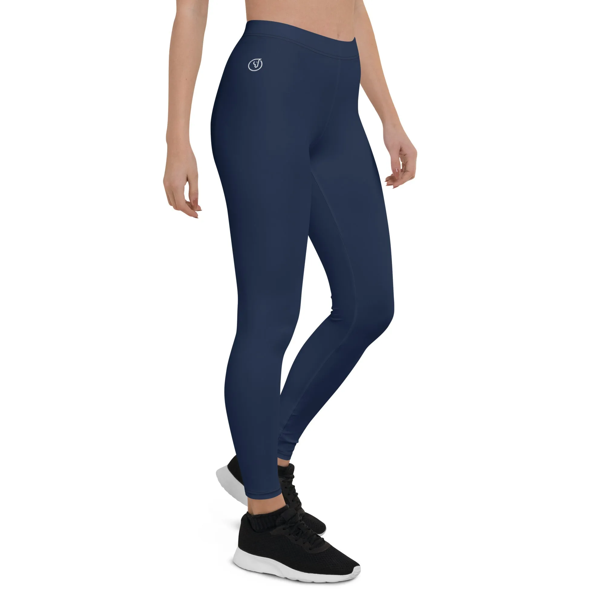 Humble Sportswear™ Navy Blue Spandex Leggings