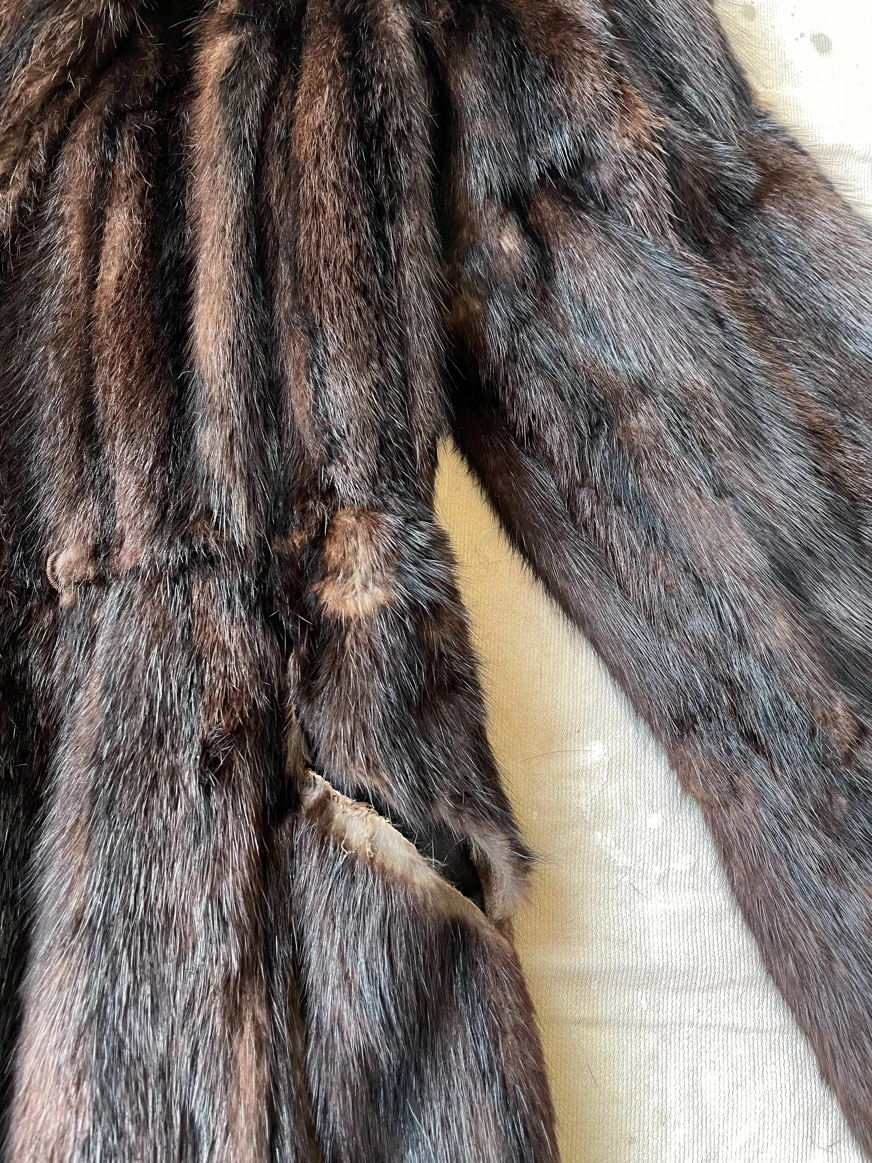I.J.FOX Fur Coat—[L]