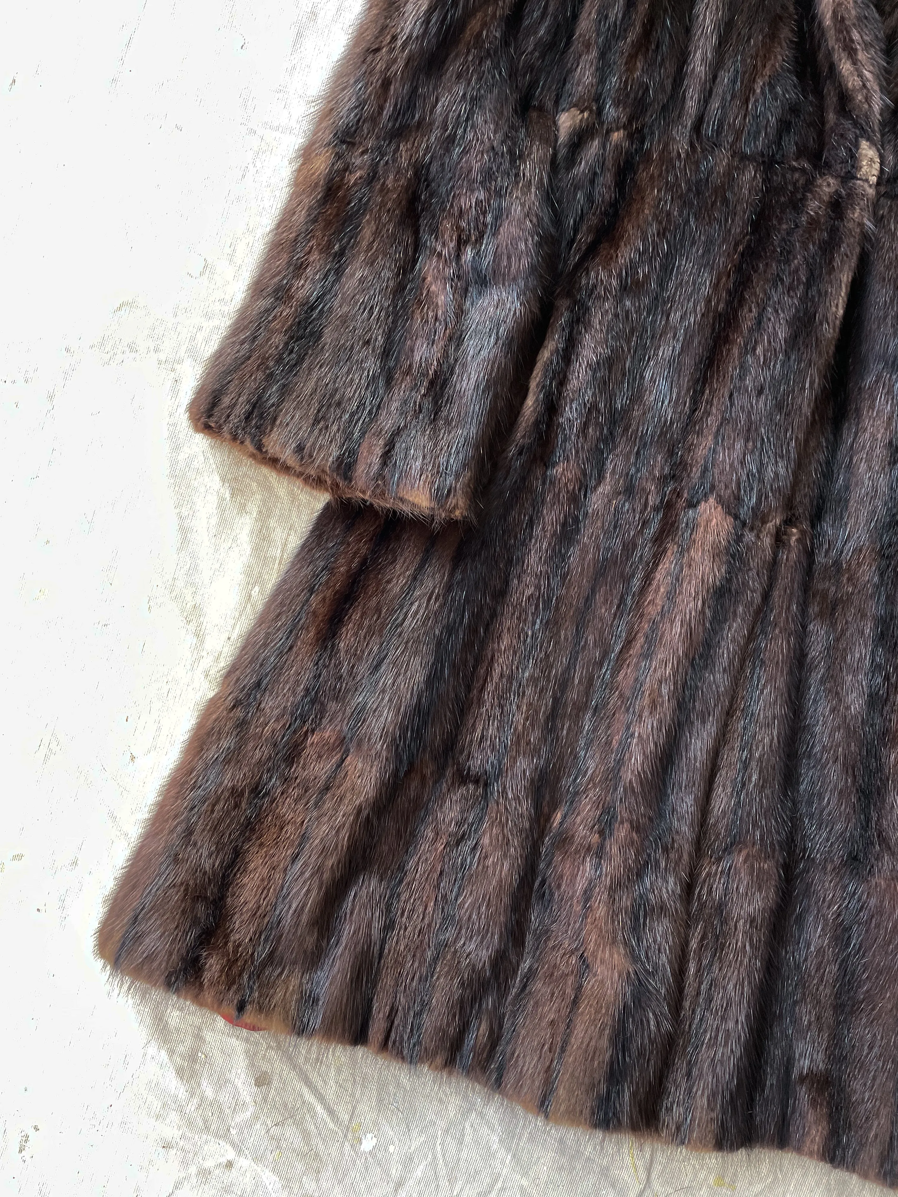 I.J.FOX Fur Coat—[L]