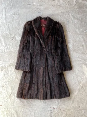 I.J.FOX Fur Coat—[L]