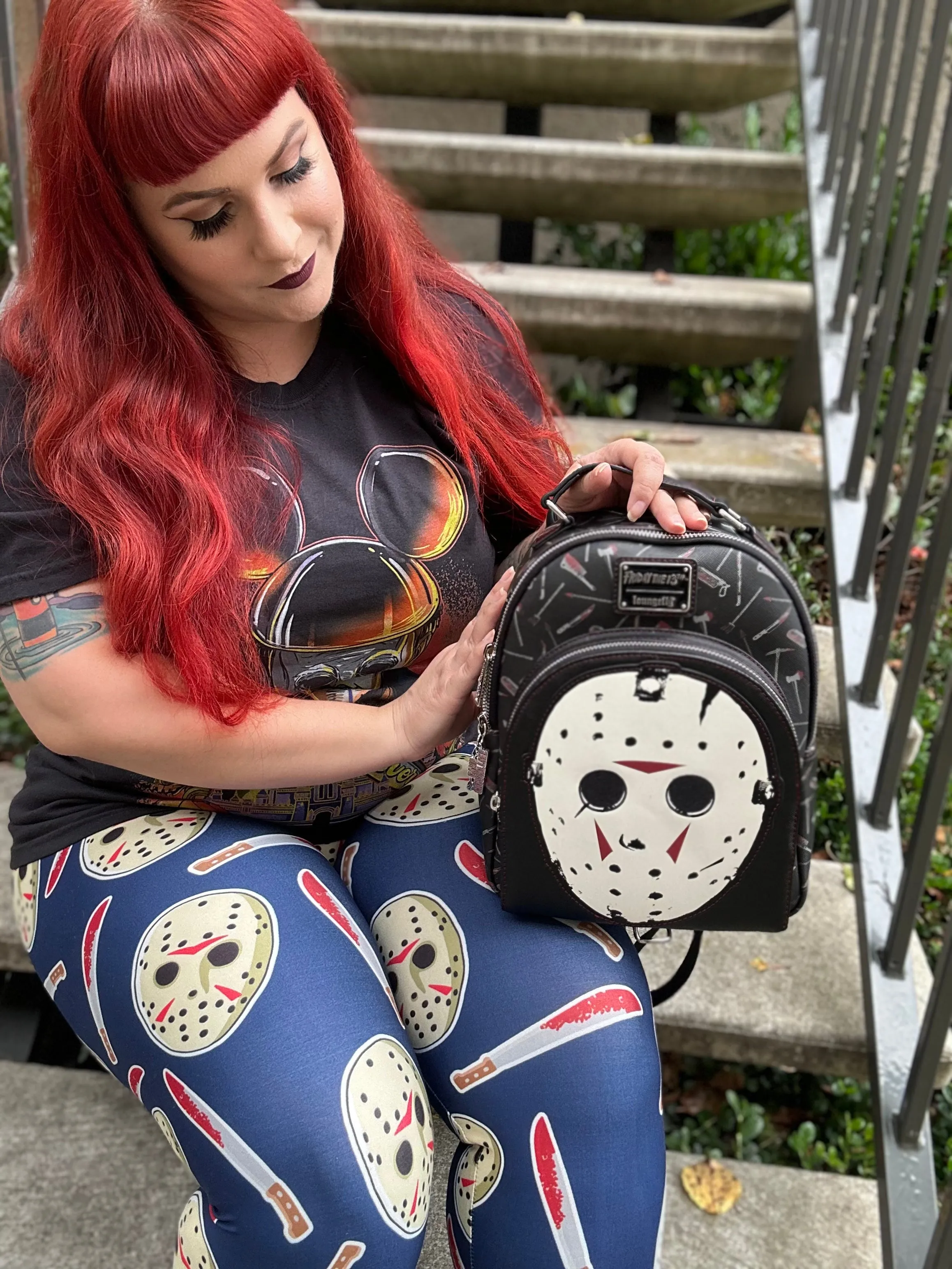 Jason Horror Movie (Exclusive) - High-quality Handcrafted Vibrant Leggings