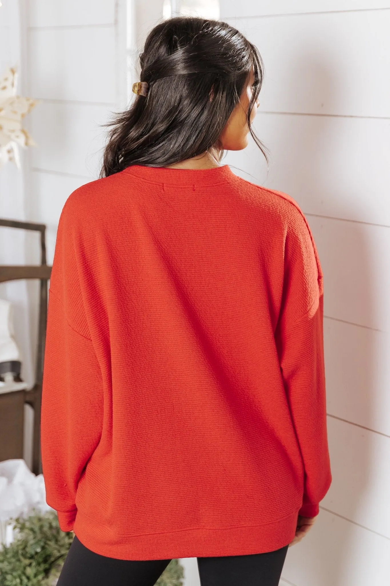 Jolly Red Graphic Sweatshirt - FINAL SALE