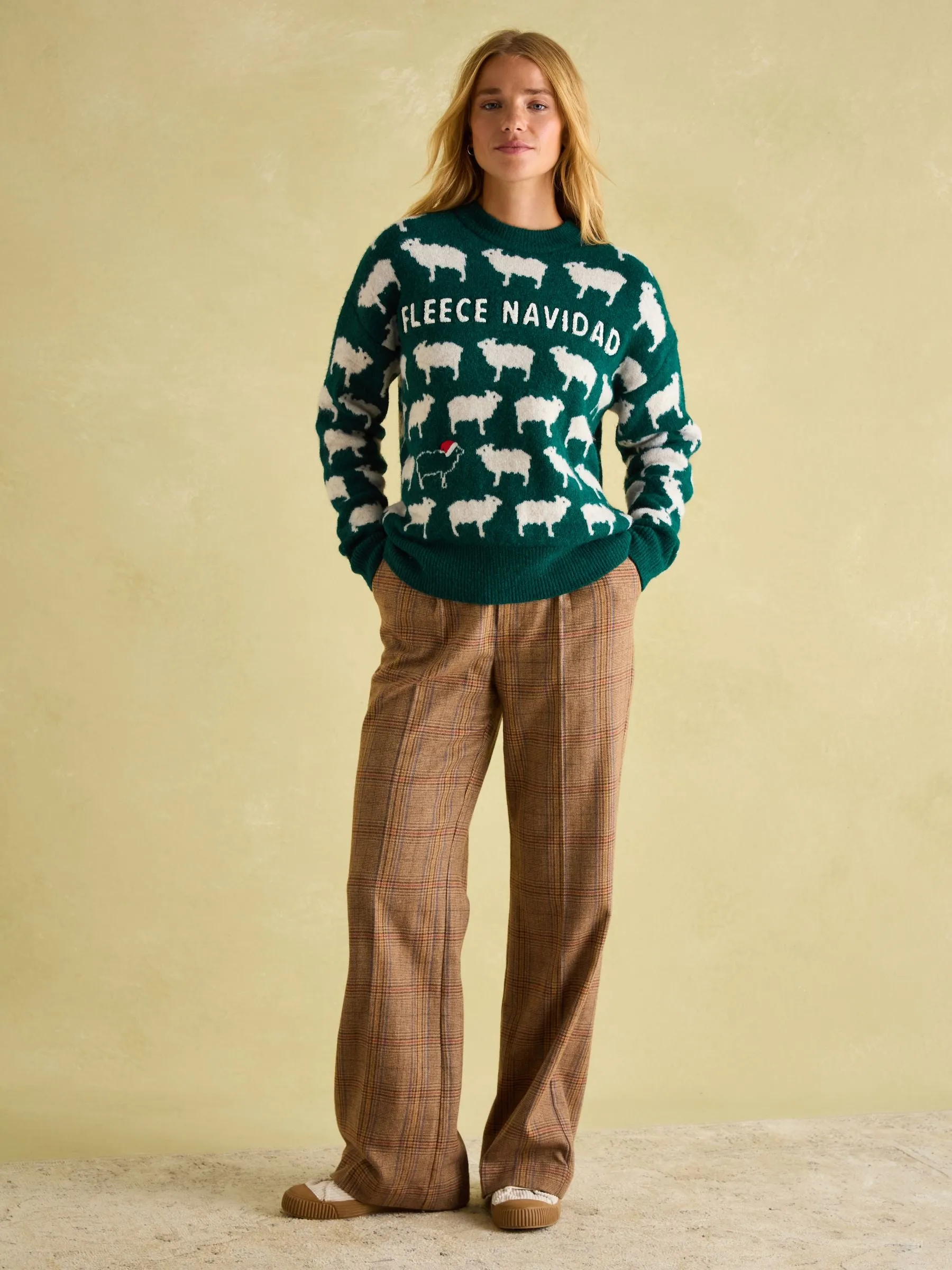 Joules Fleece Navidad Christmas Jumper