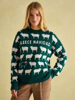Joules Fleece Navidad Christmas Jumper