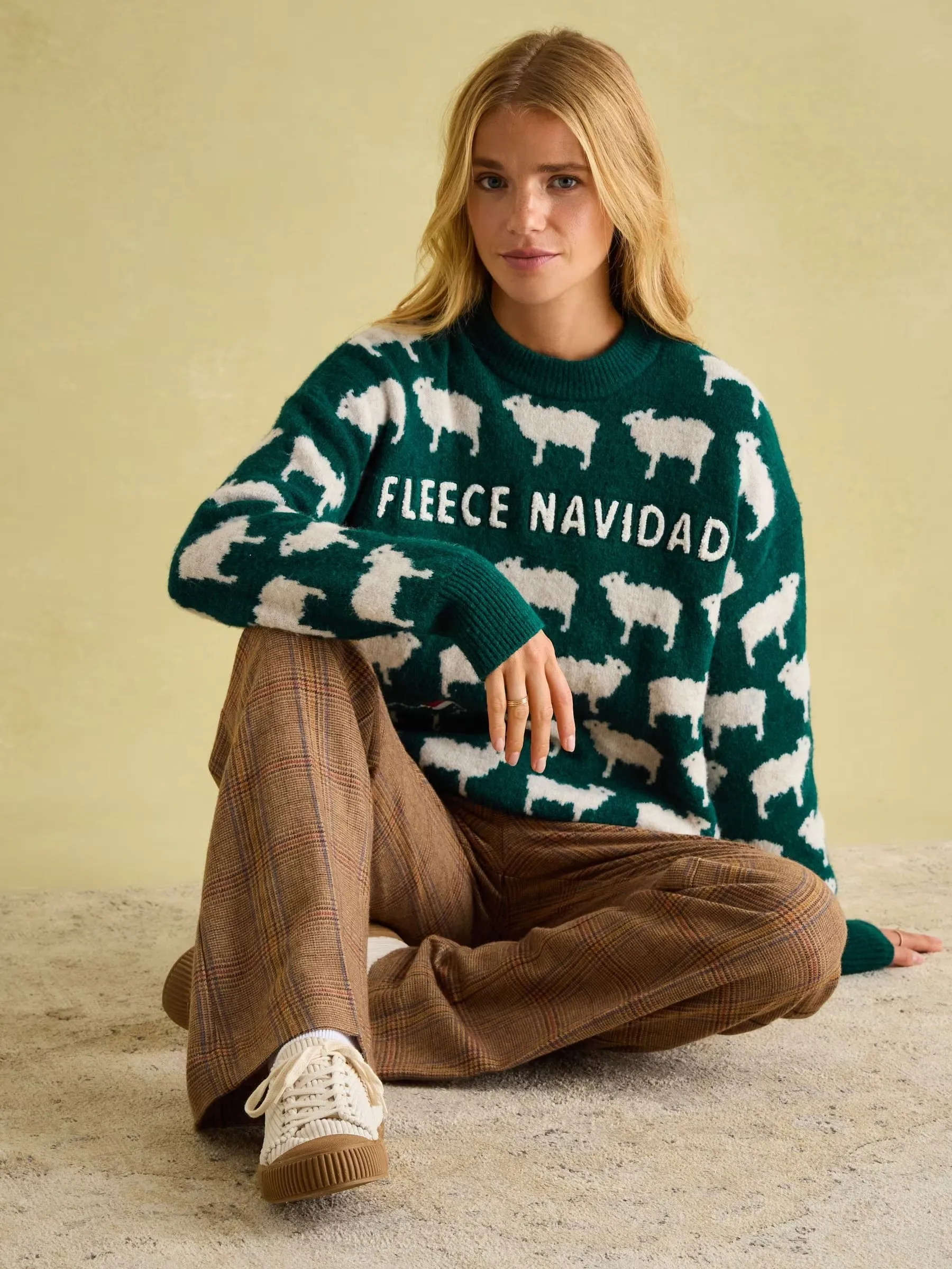Joules Fleece Navidad Christmas Jumper