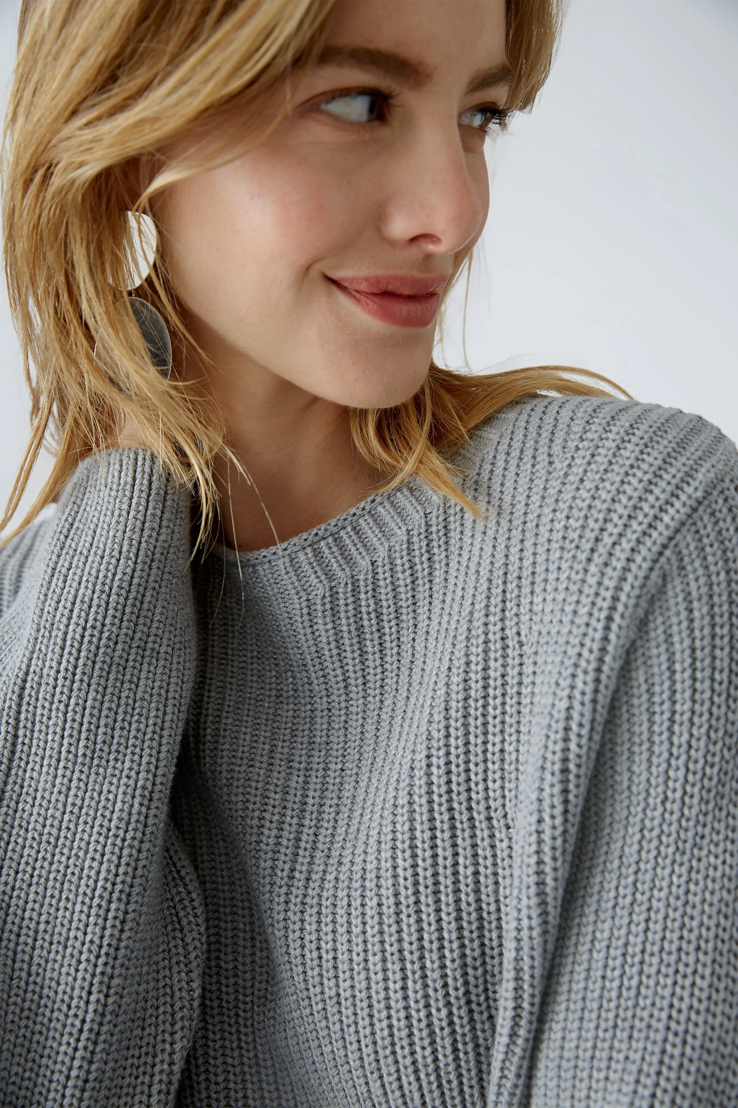 Jumper in River Stone