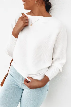 Katrina Knit White