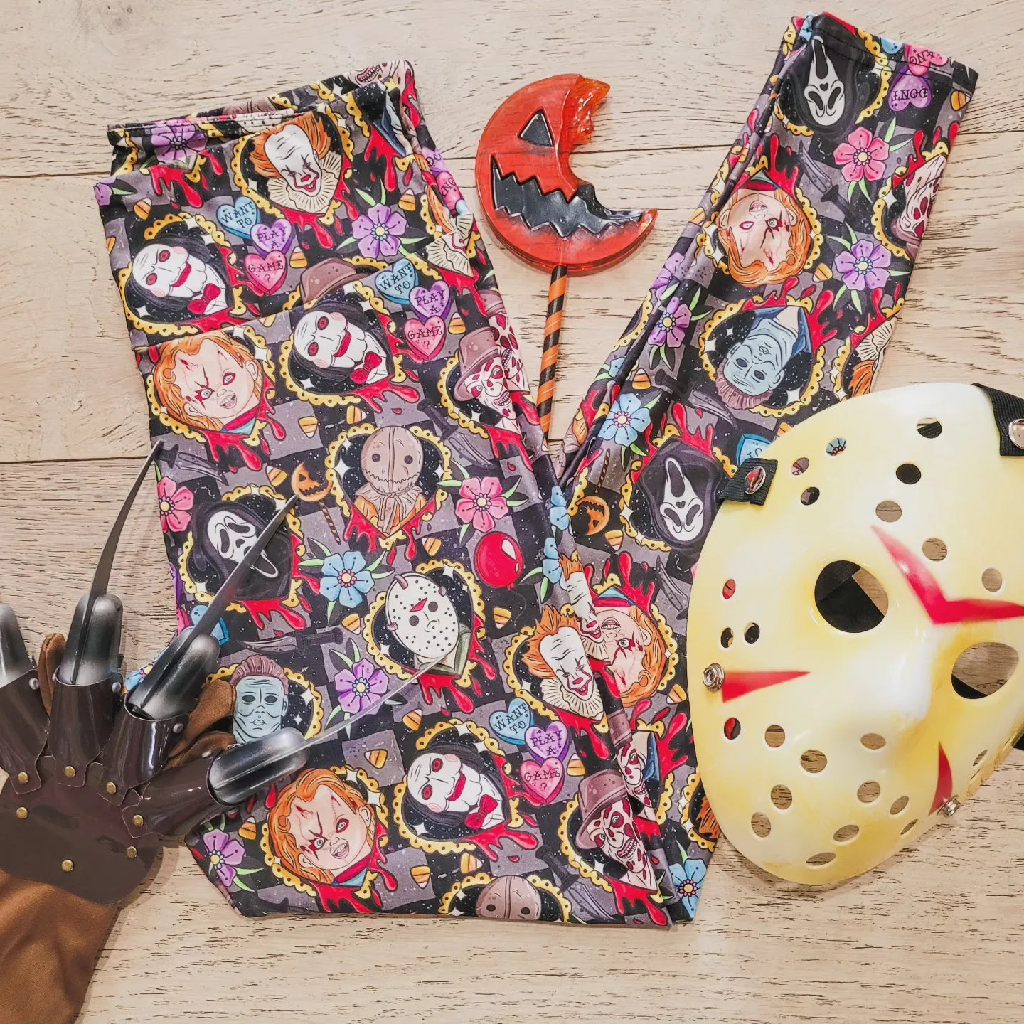 Killer Tattoos (Semi-Exclusive) - High-quality Handcrafted Vibrant Leggings
