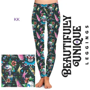 KK (Semi-Exclusive) - High-quality Handcrafted Vibrant Leggings