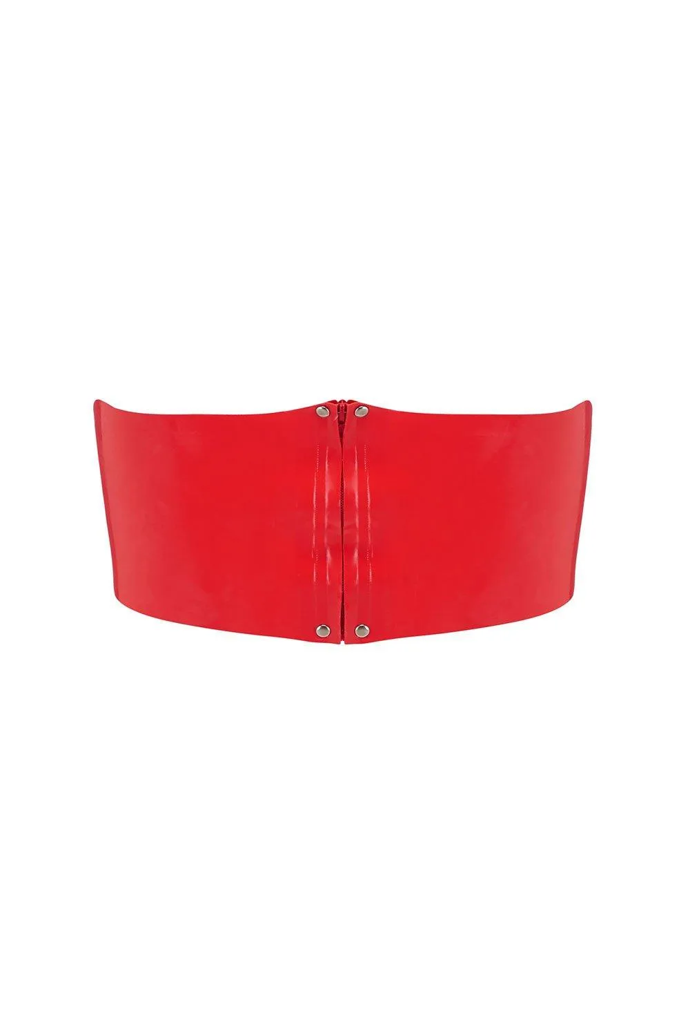 Latex Bandeau Crop Top