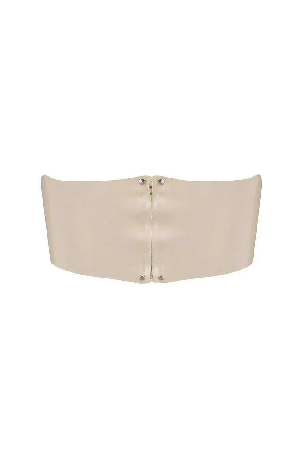Latex Bandeau Crop Top