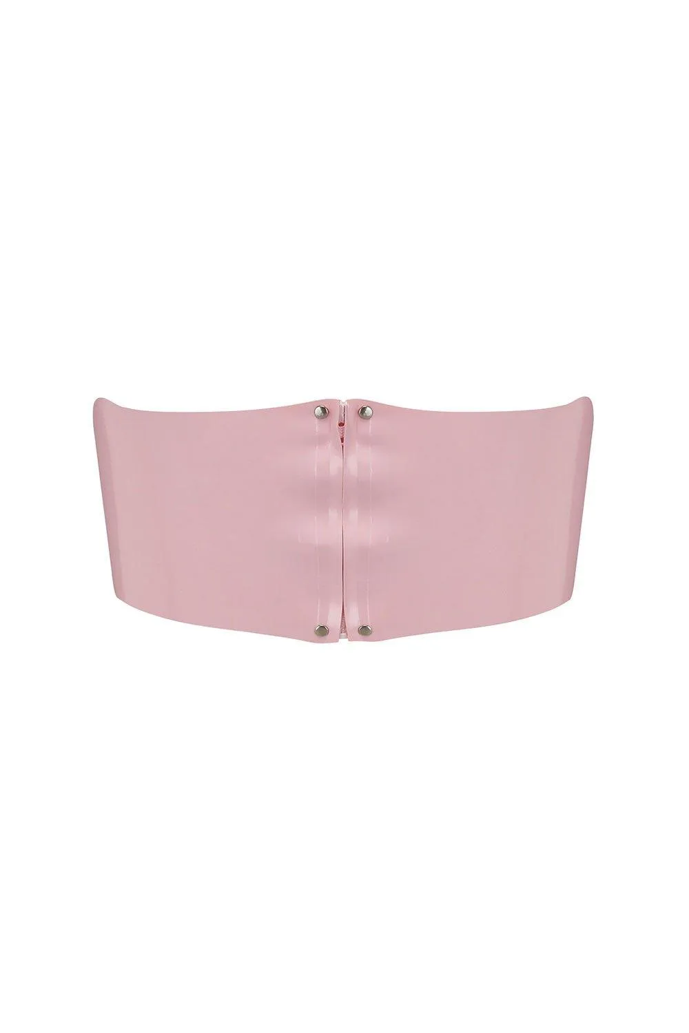 Latex Bandeau Crop Top