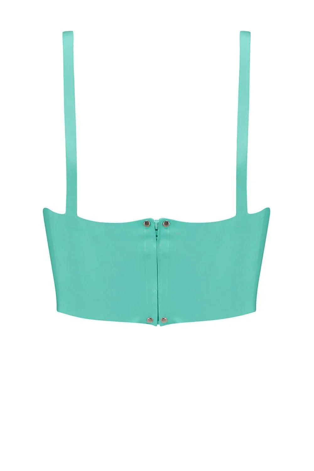 Latex Full Cup Longline Bra