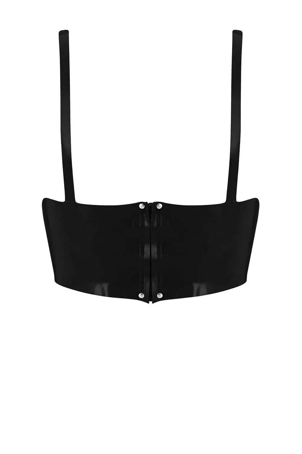 Latex Full Cup Longline Bra