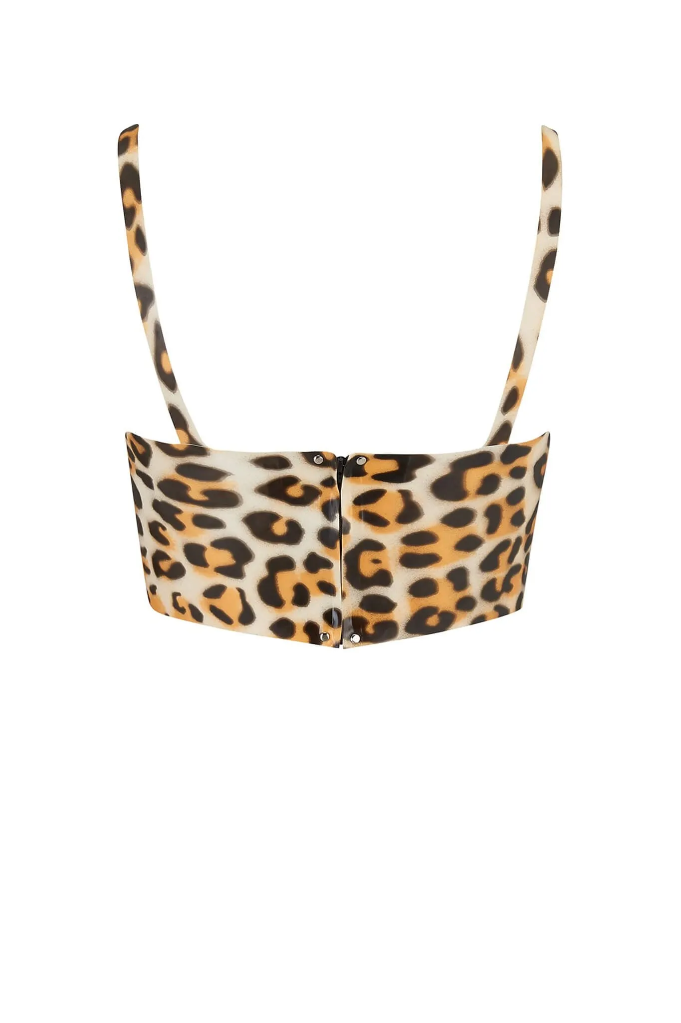 Latex Full Cup Longline Bra