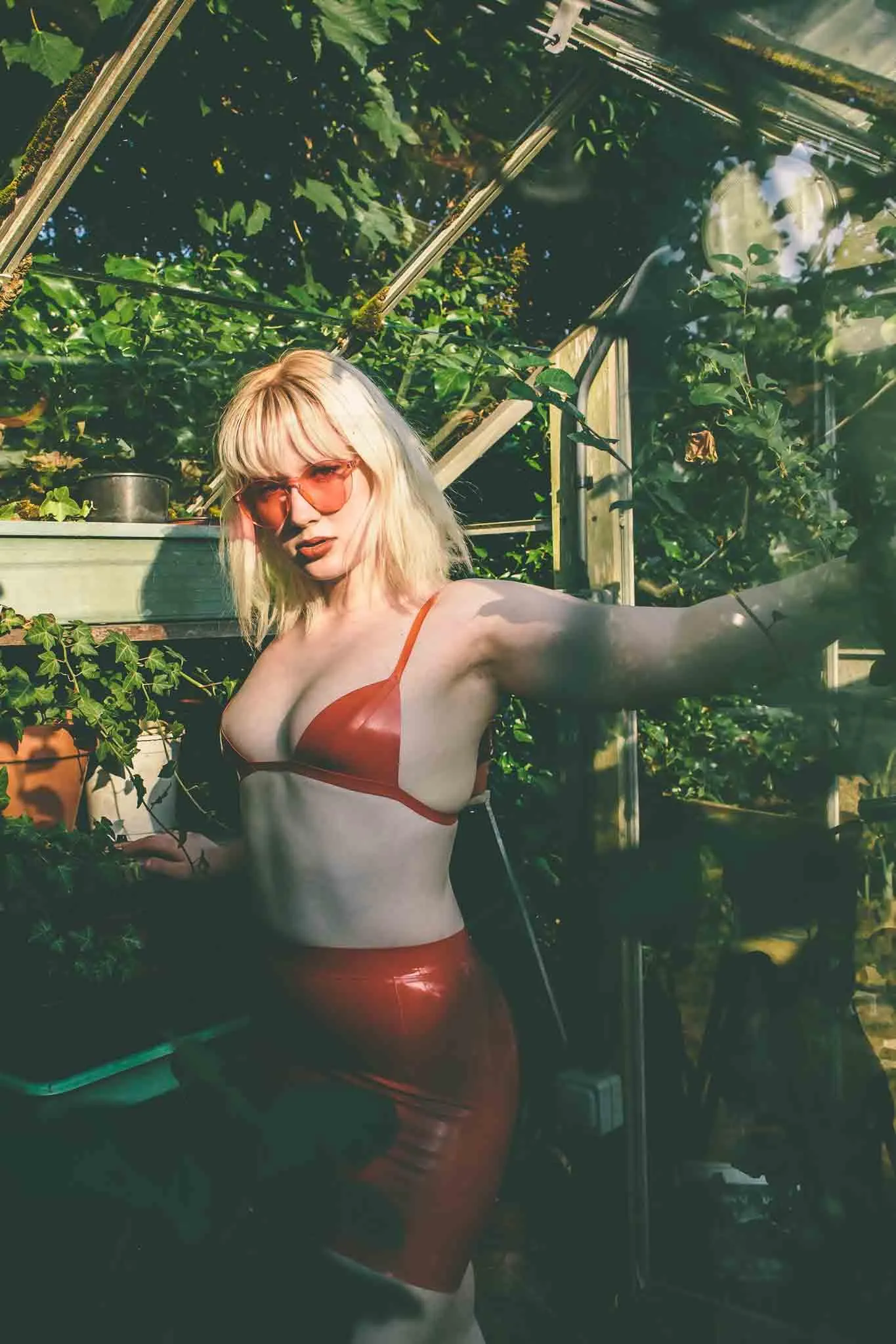 Latex Triangle Bra
