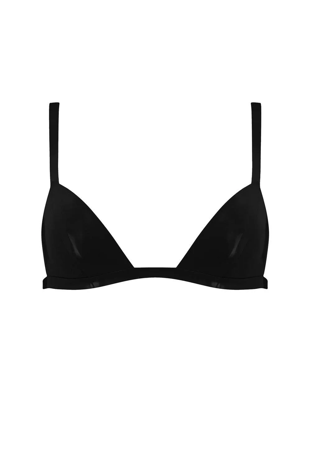 Latex Triangle Bra