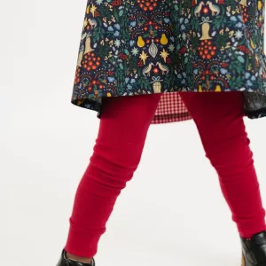 Legging in Holiday Red