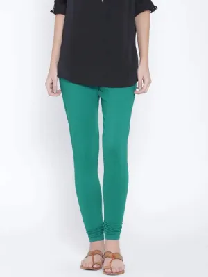 Leggings - Churidar - Peacock Green