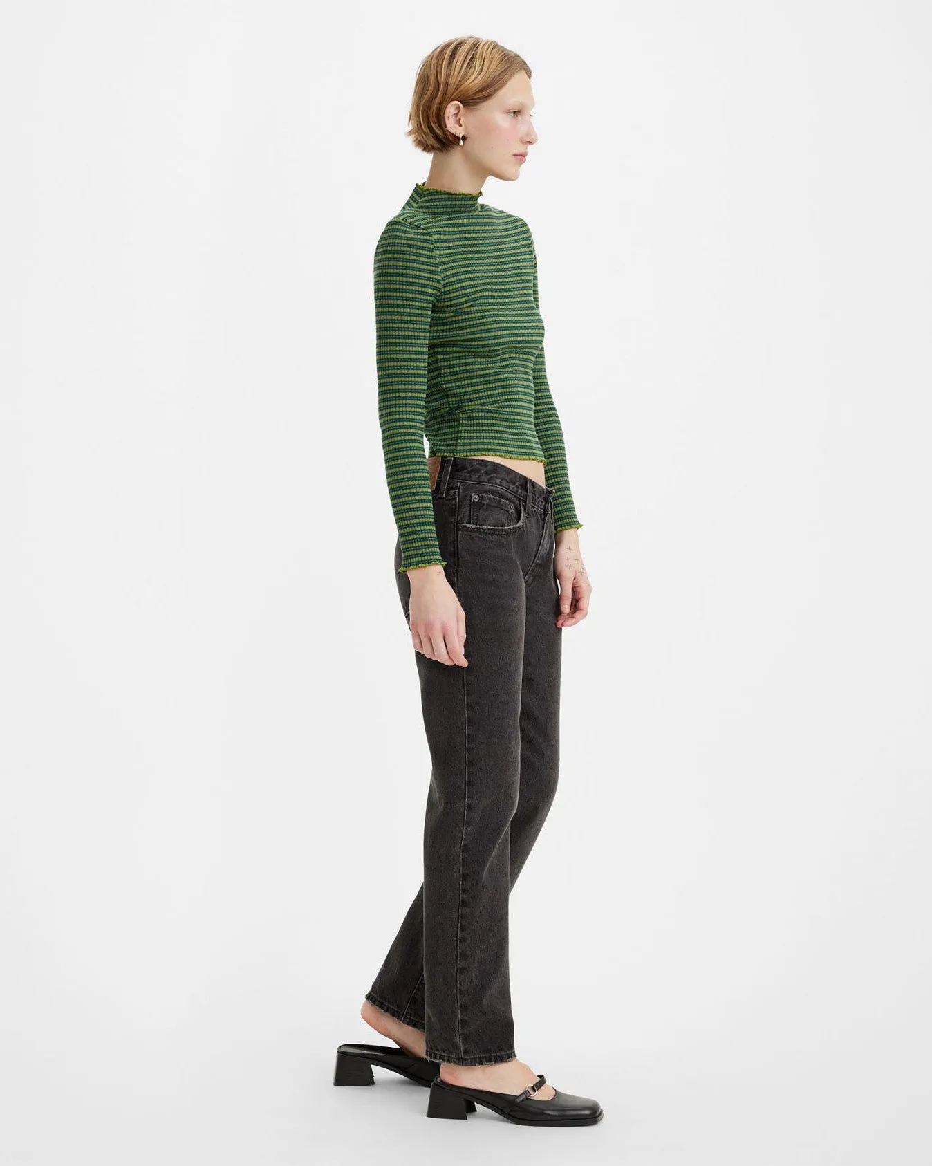 Levi's® Womens Middy Straight Jeans - No Service