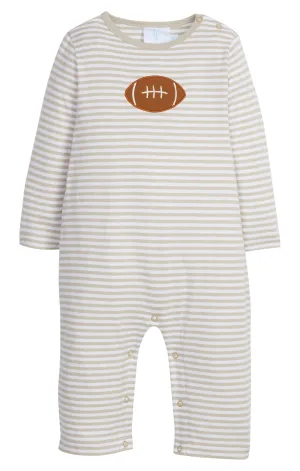 Little English Applique Romper Football 5109
