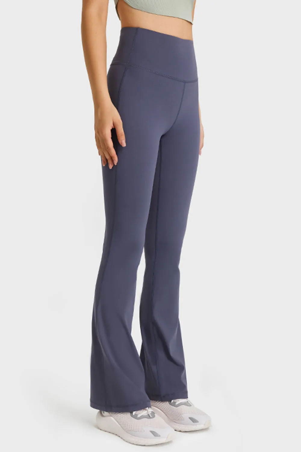 Little Hippie Elastic Waist Flare Yoga Pants