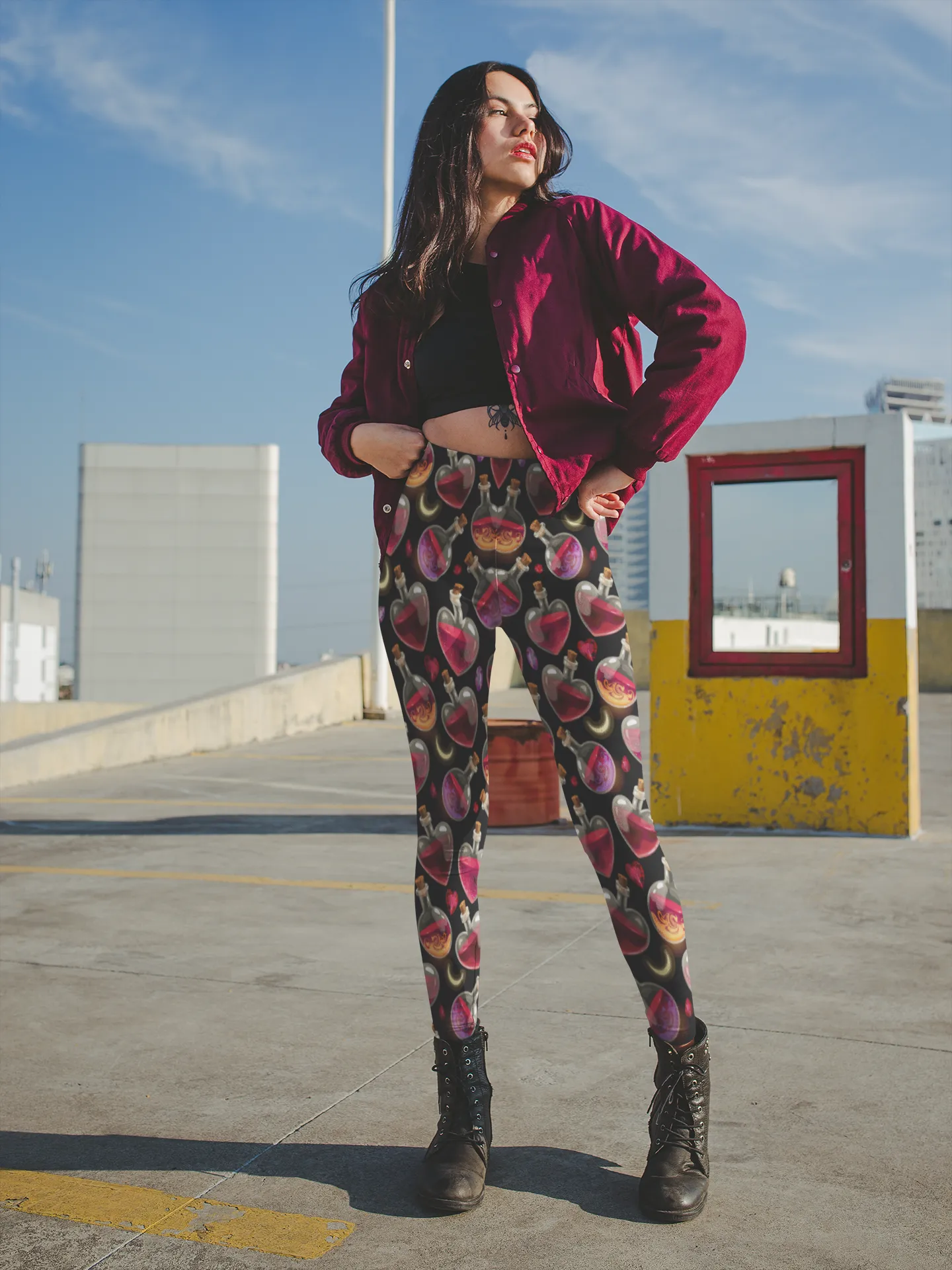 Love Potion - High-quality Handcrafted Vibrant Leggings