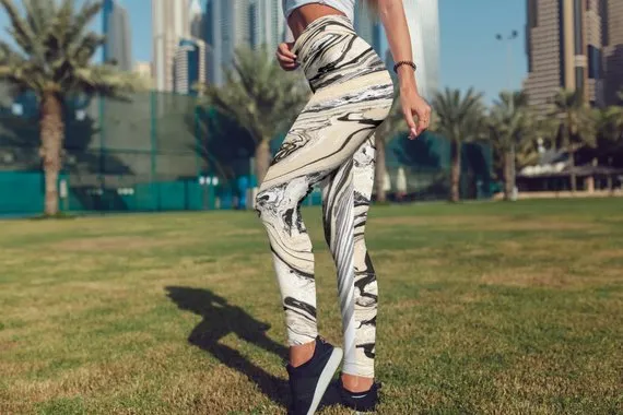 Marble Yoga Pant