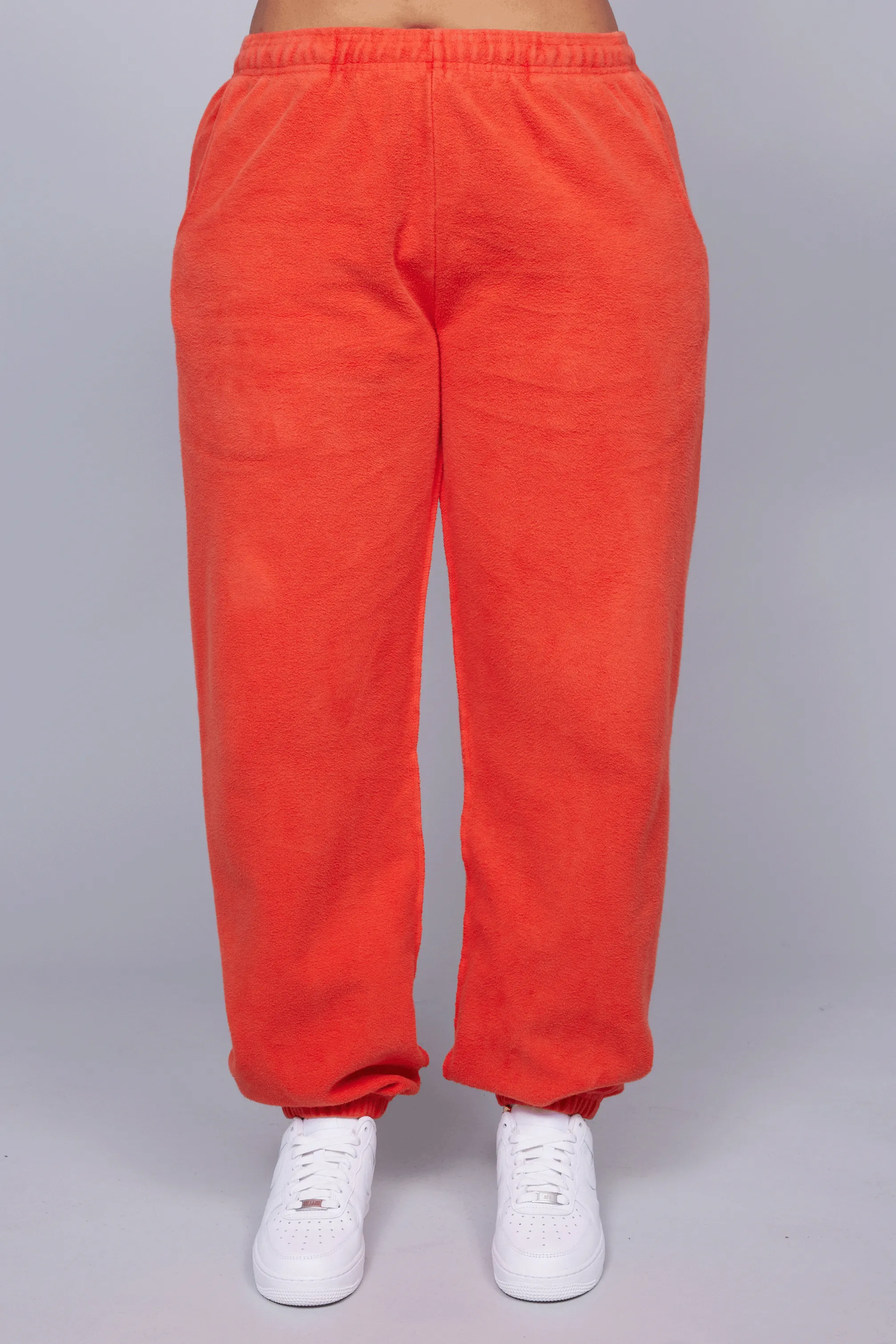 ME. Reverse Brushed Sweatpant - Blood Orange