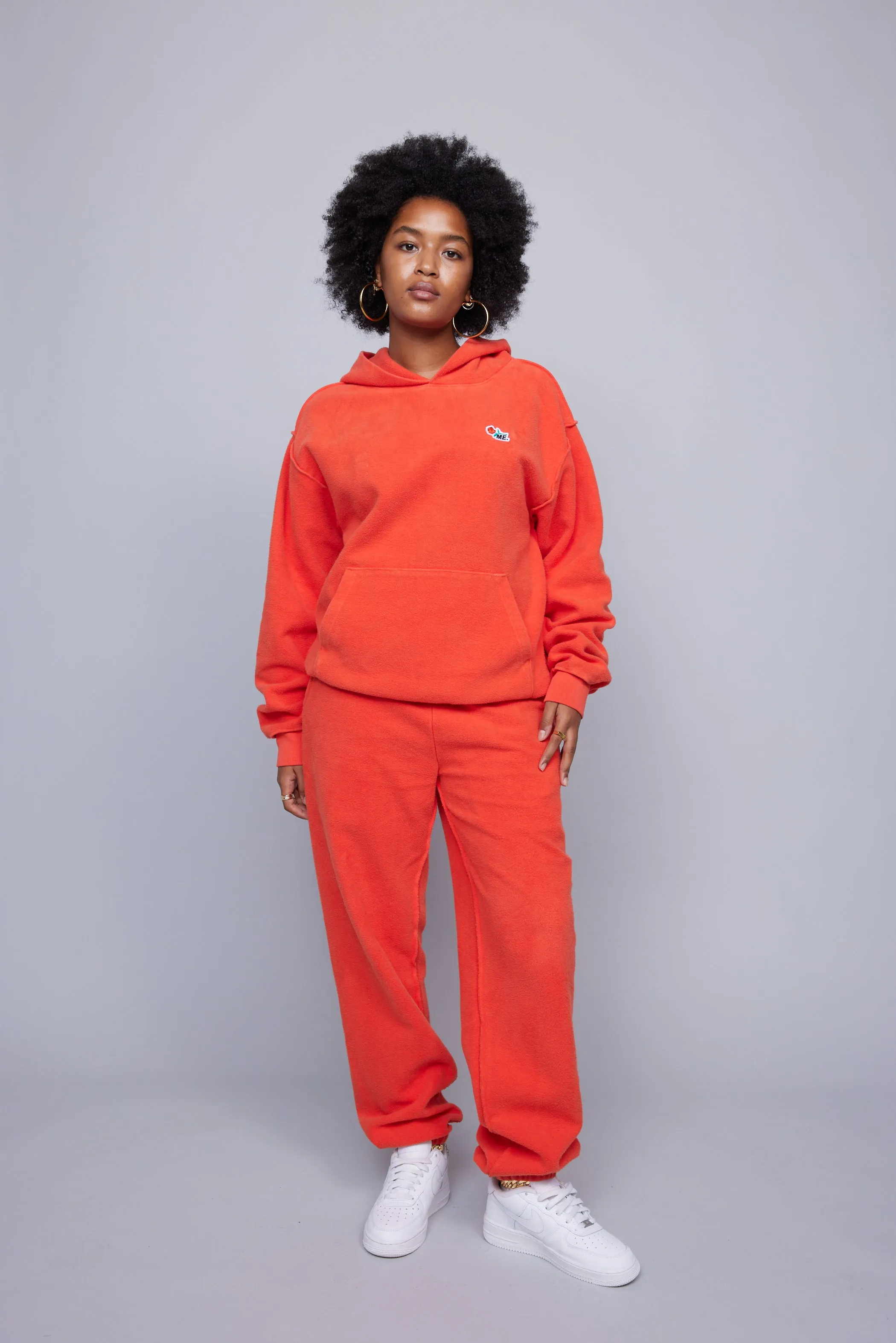 ME. Reverse Brushed Sweatpant - Blood Orange