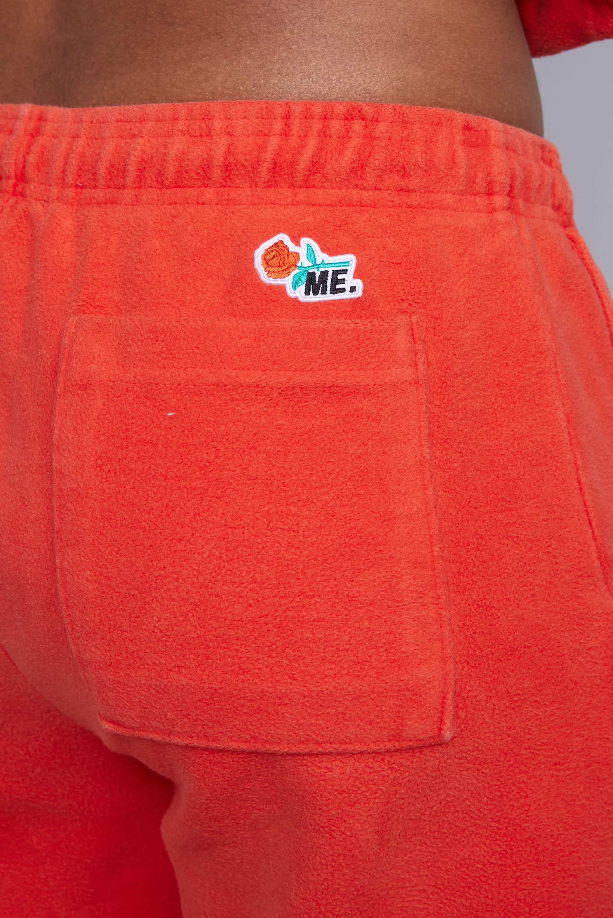 ME. Reverse Brushed Sweatpant - Blood Orange
