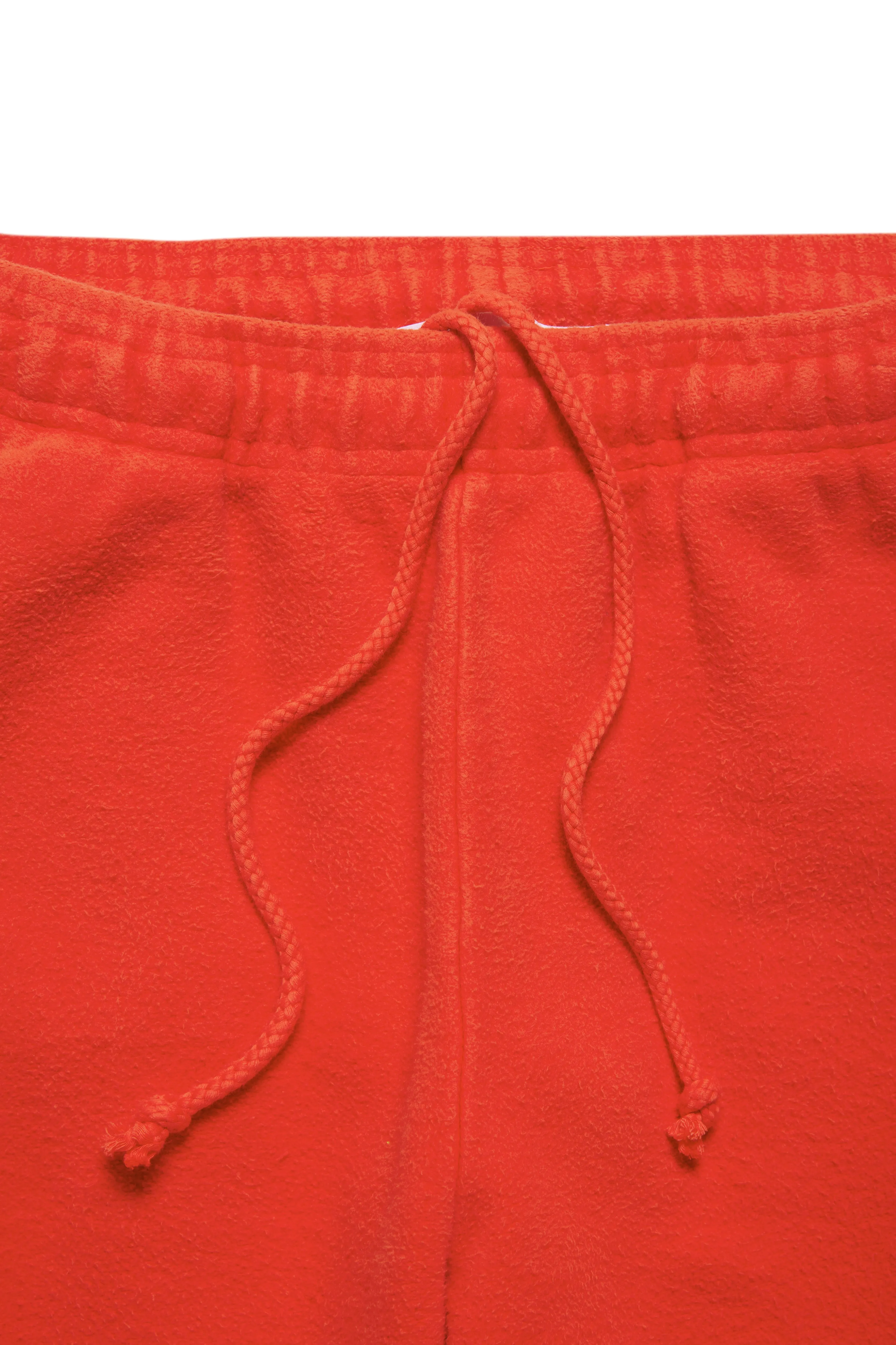 ME. Reverse Brushed Sweatpant - Blood Orange