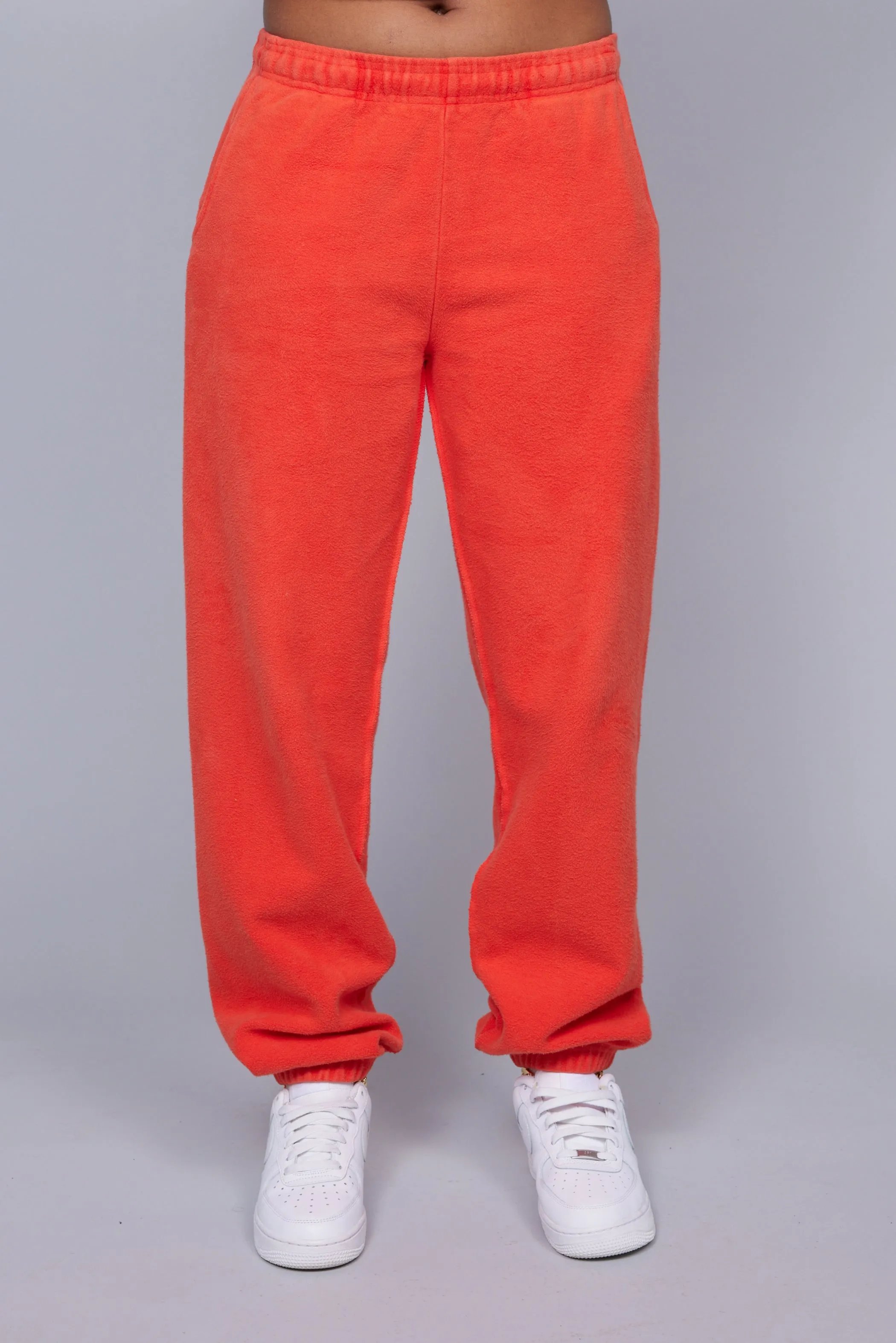 ME. Reverse Brushed Sweatpant - Blood Orange