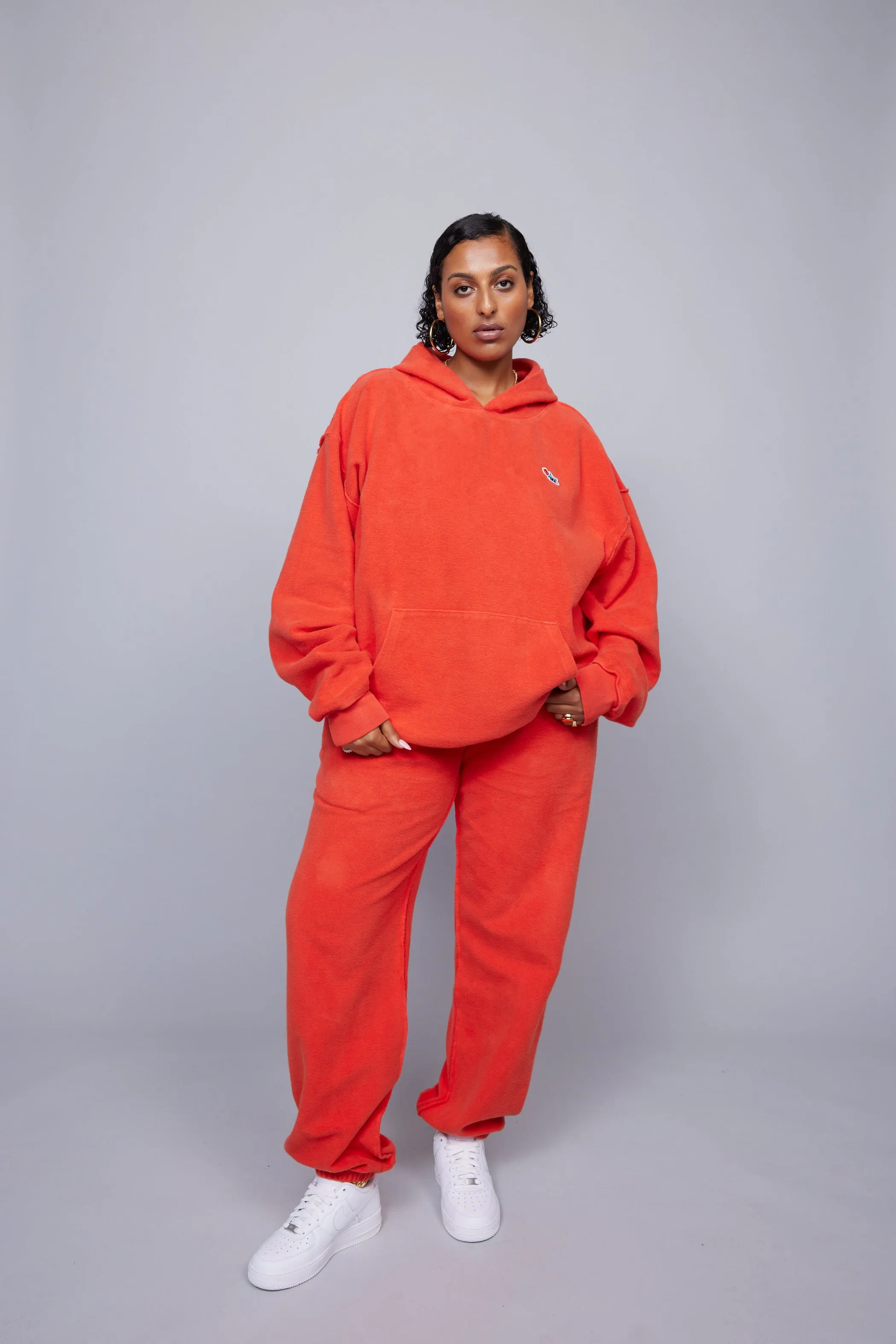 ME. Reverse Brushed Sweatpant - Blood Orange