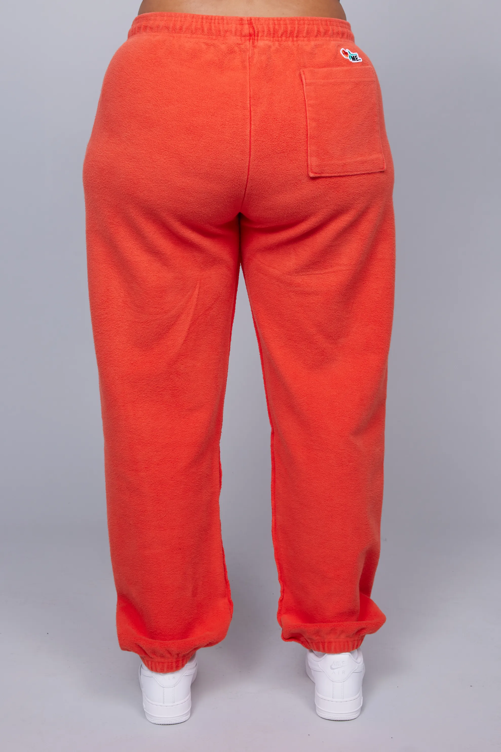 ME. Reverse Brushed Sweatpant - Blood Orange