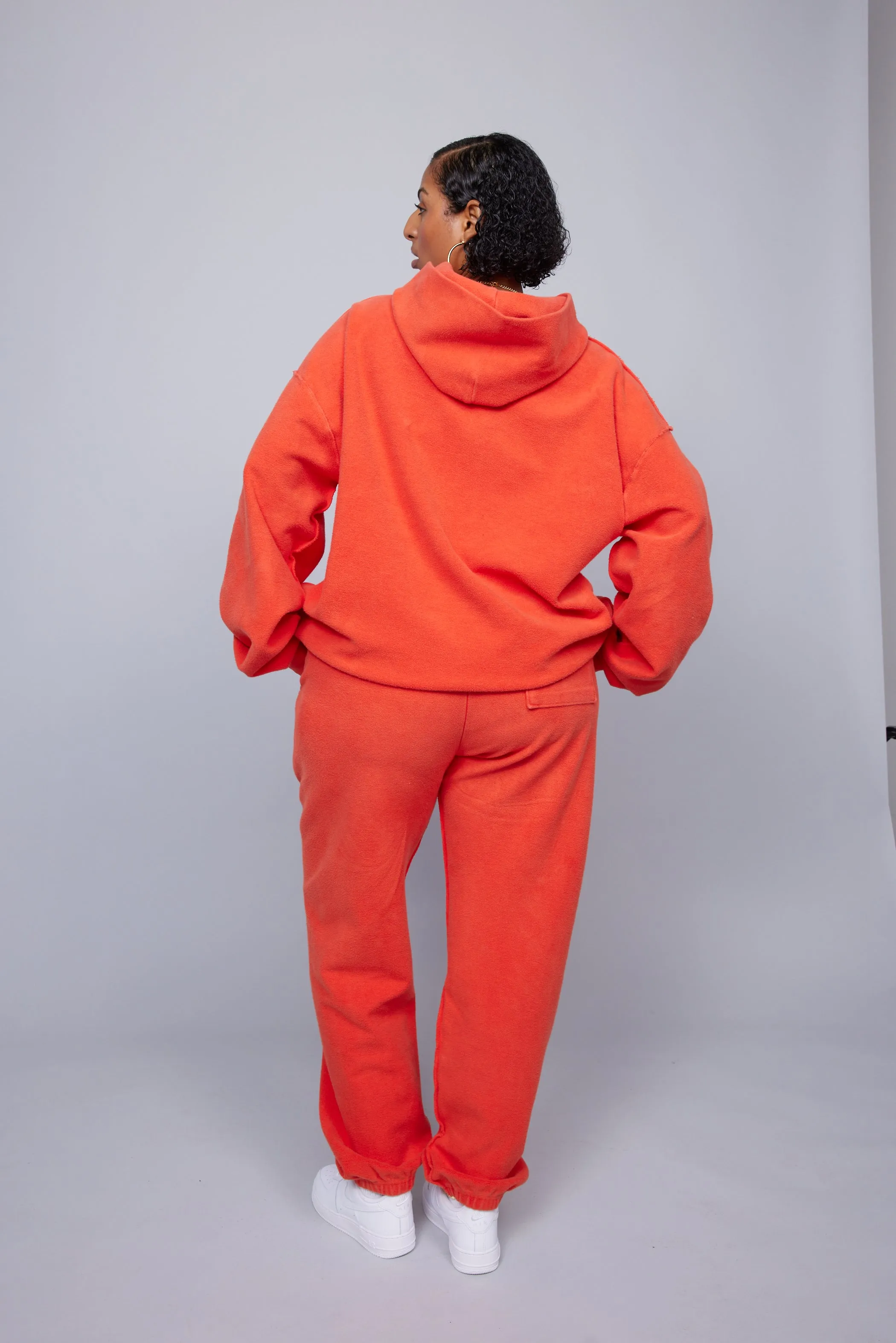 ME. Reverse Brushed Sweatpant - Blood Orange