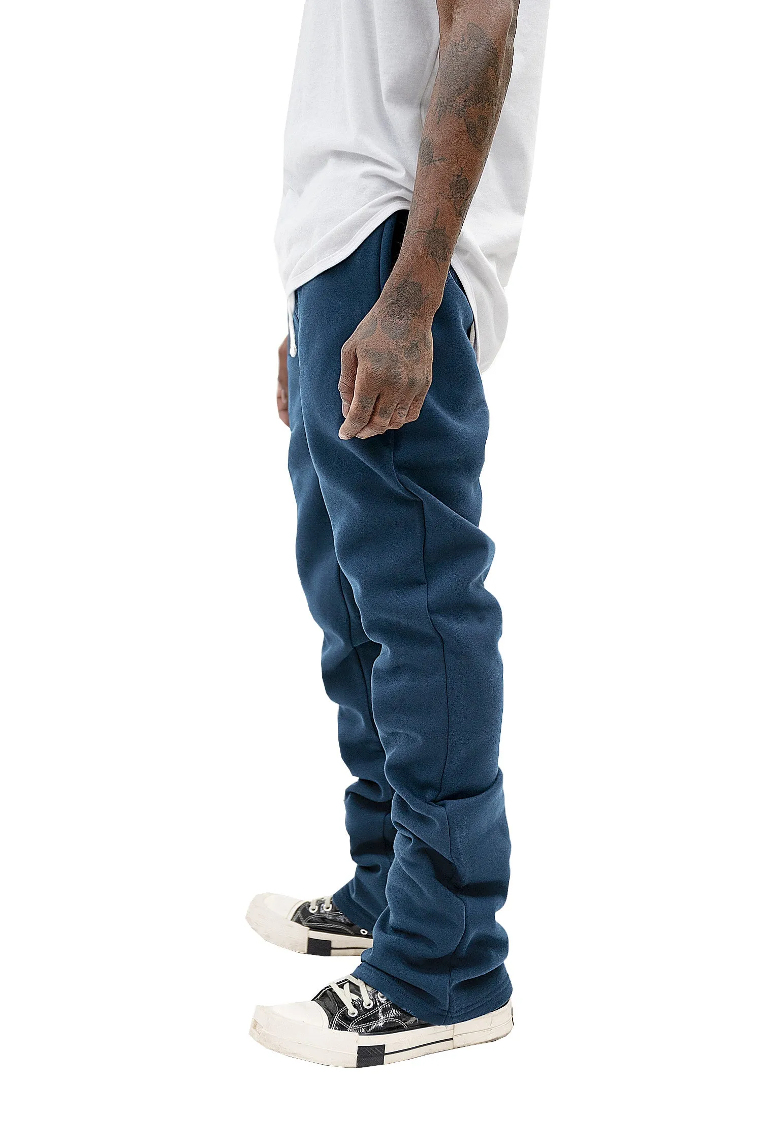 Men's Fleece Stacked Fit Sweat Pants