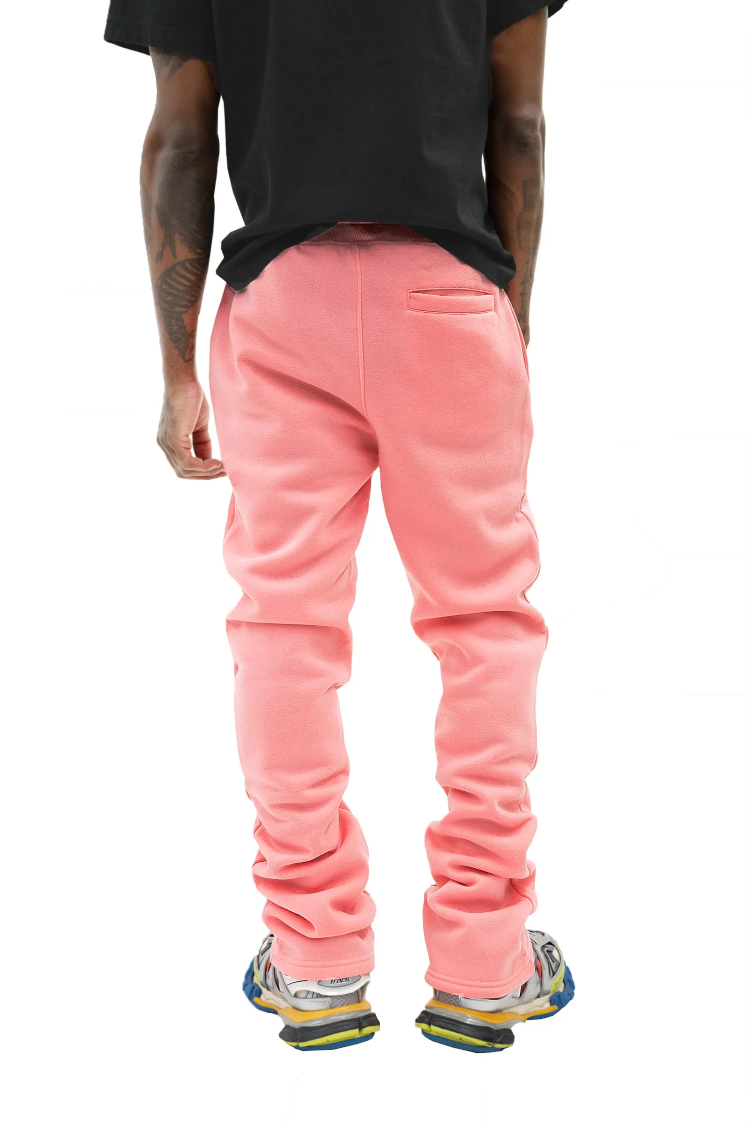 Men's Fleece Stacked Fit Sweat Pants