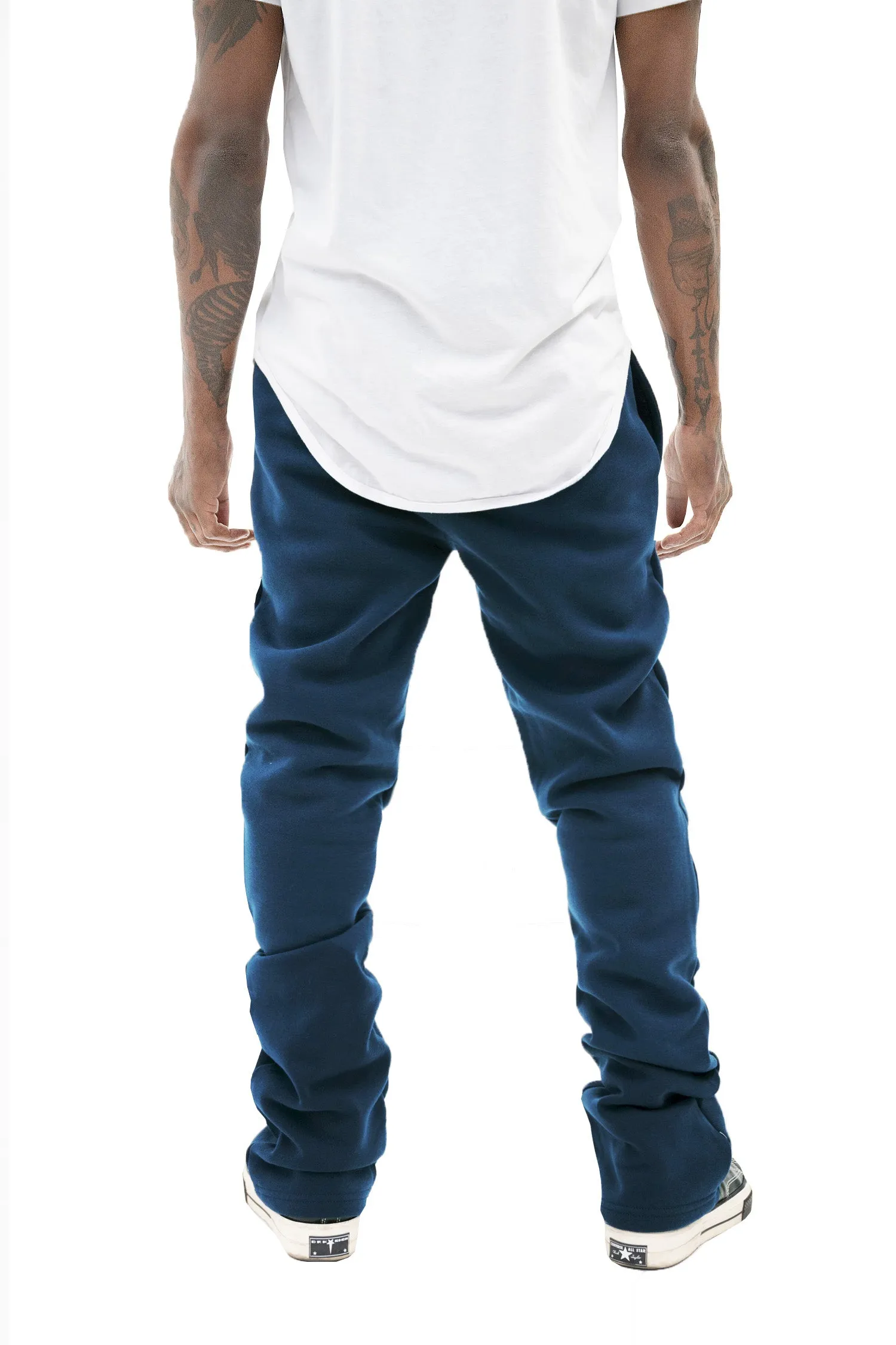 Men's Fleece Stacked Fit Sweat Pants