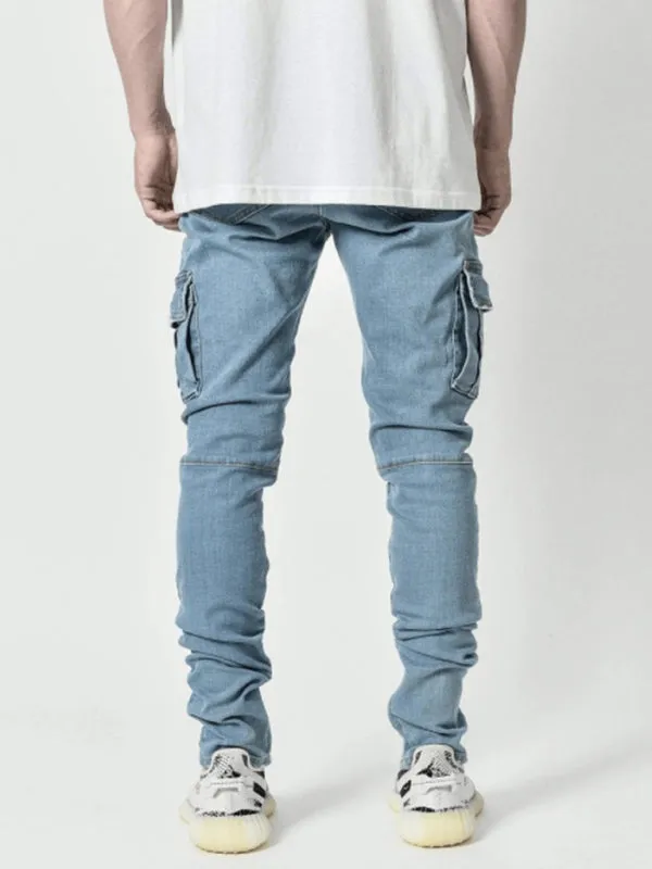 Men's Side Pocket Skinny Jeans
