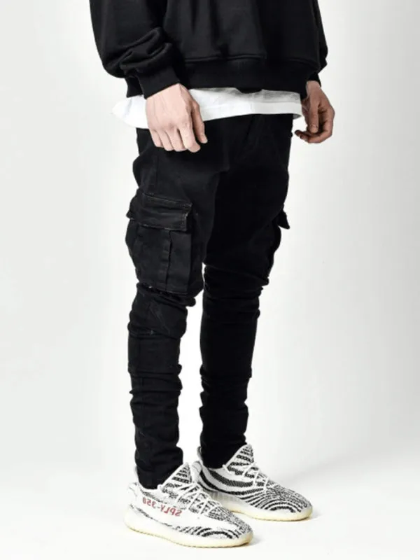 Men's Side Pocket Skinny Jeans
