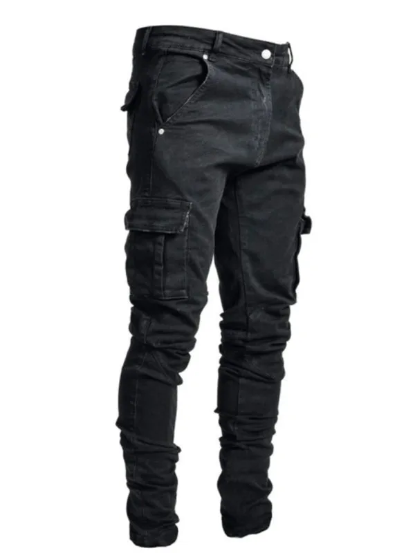 Men's Side Pocket Skinny Jeans