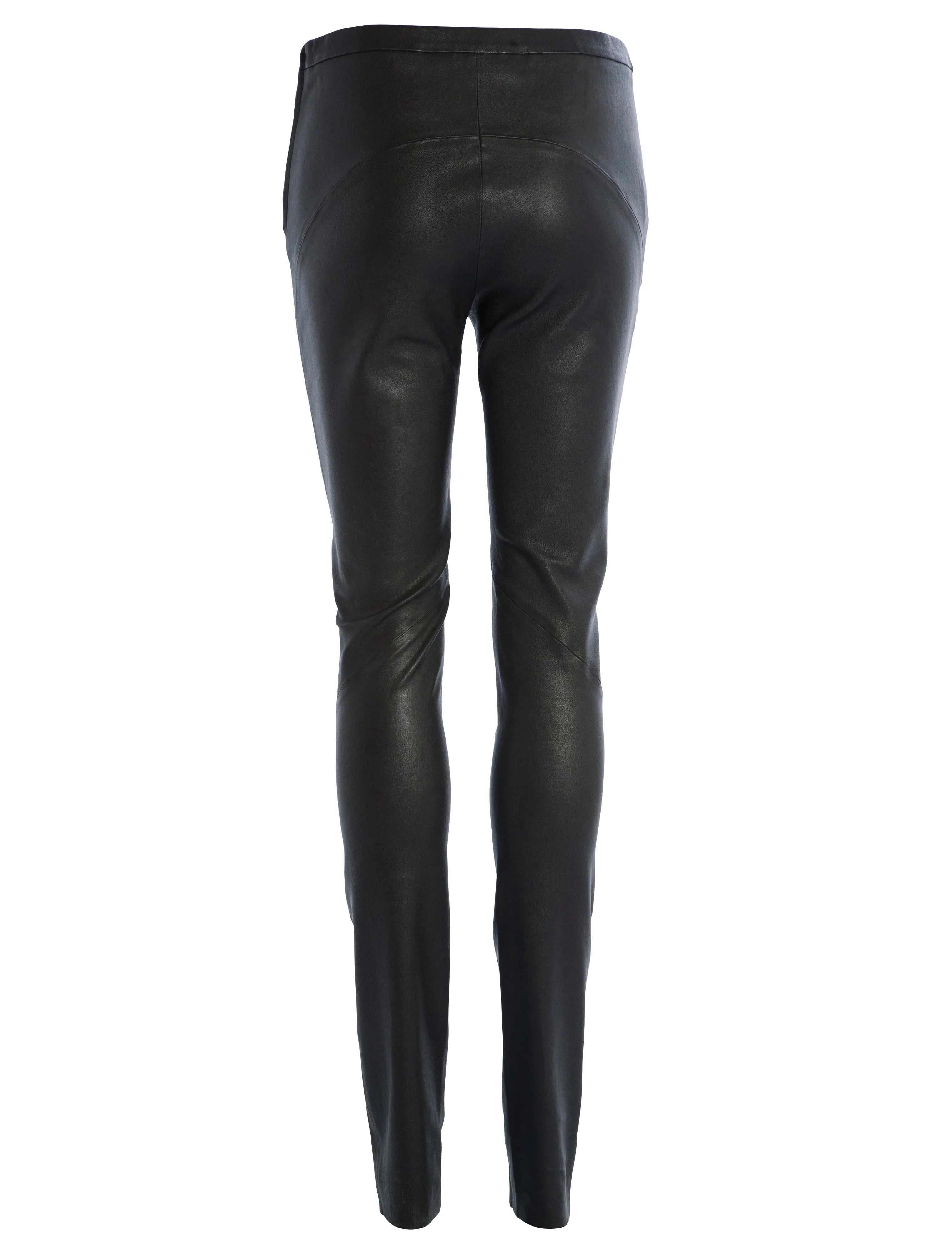 MILJA Lederleggings - Schwarz