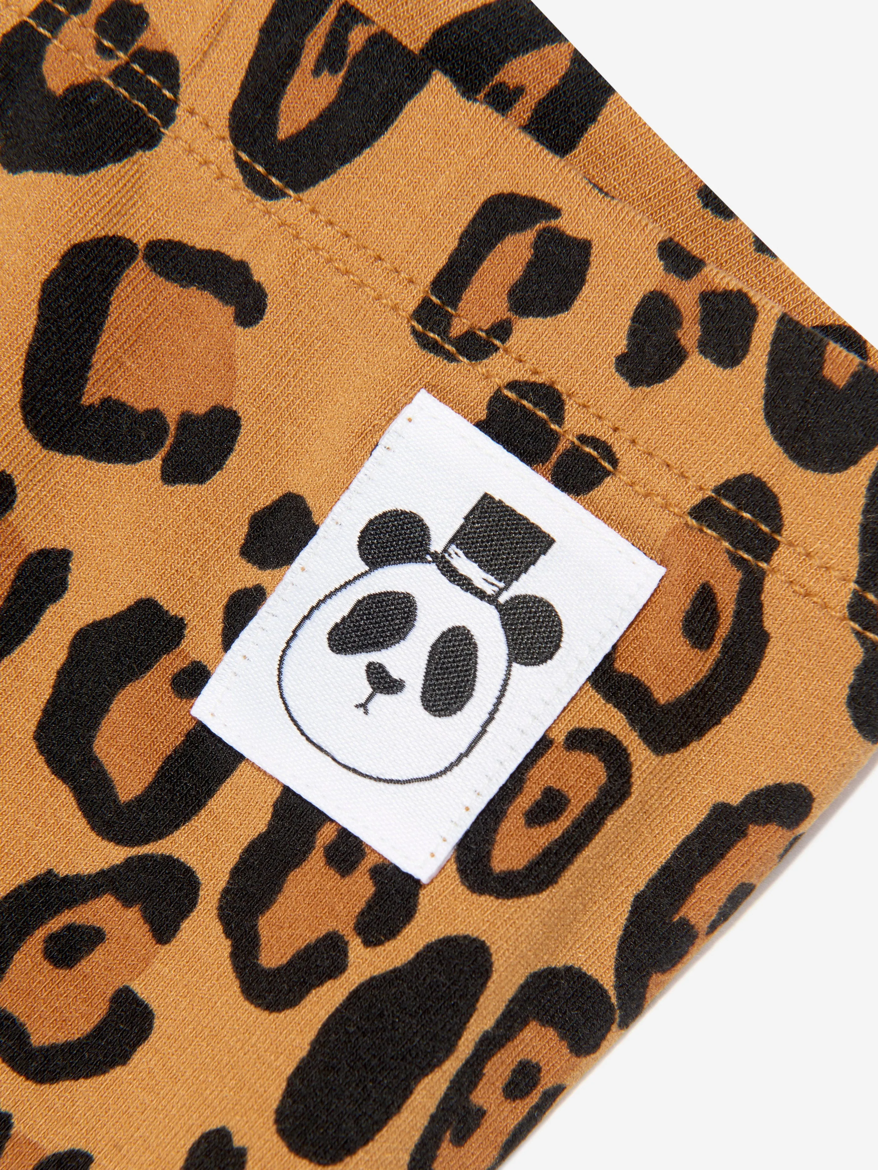 Mini Rodini Girls Leopard Print Leggings