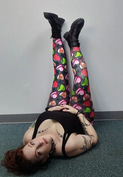 Monster Love (Exclusive) - High-quality Handcrafted Vibrant Leggings