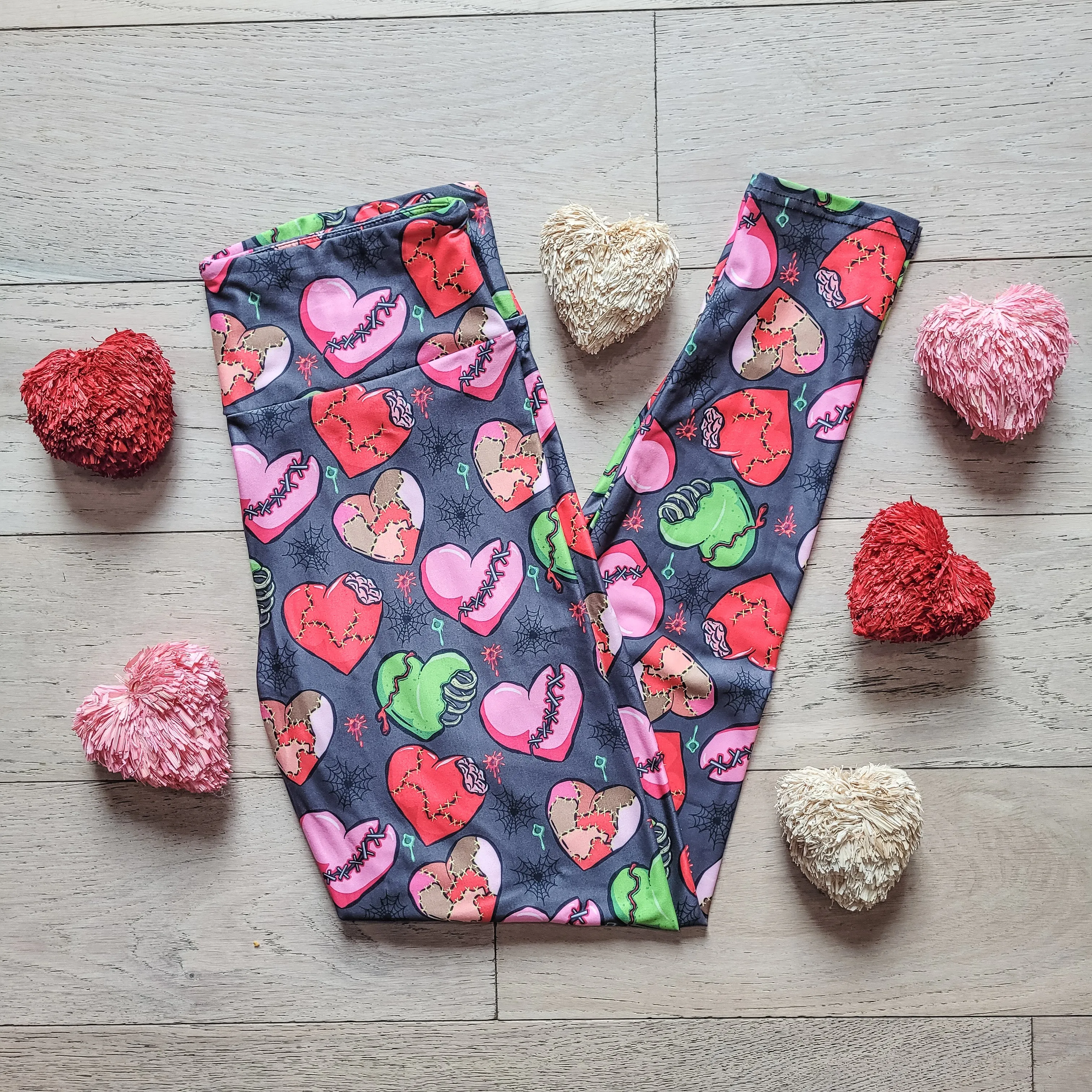 Monster Love (Exclusive) - High-quality Handcrafted Vibrant Leggings